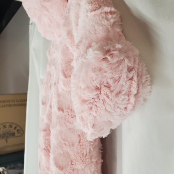 WIPPETTE Kids One Piece Snowsuit 6/9M Minky Pink - Picture 5 of 9